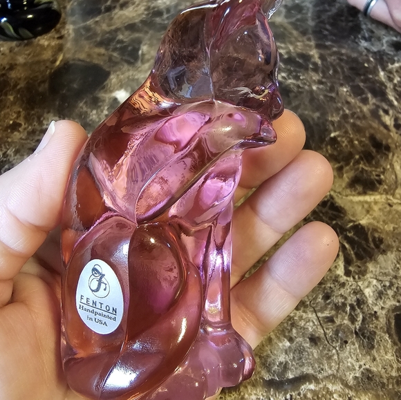 Fenton Stylized Cat - Picture 2 of 14